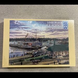 F. X. Schmid -An 1890'S Rendition Of Harbor Springs- 1000 Pc Puzzle  New Sealed